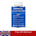 Tyre Repair Vulcanising Cement Fluid Patch Glue 250ml Fast Drying Vulcanizing