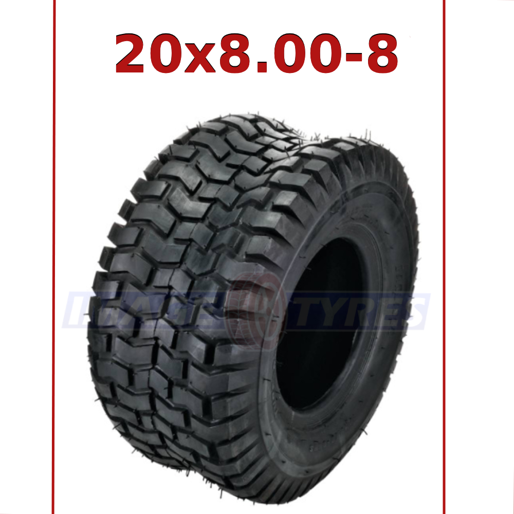 20x8.00-8 4Ply Tyre Lawn Mower / Golf Buggy / Tractor / Turf Tyre