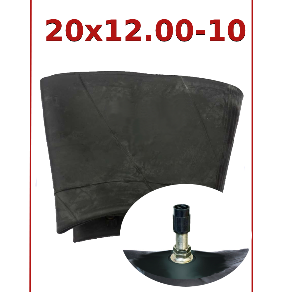 20x12.00-10 Inner Tube Silver Metal Valve 20x12.00R10