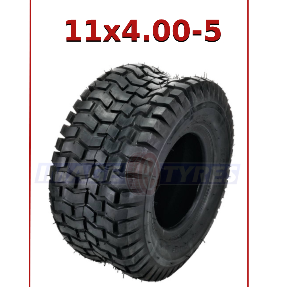 11x4.00-5 Tyre Ride On Lawn Mower Grass Turf Tread 4PLY